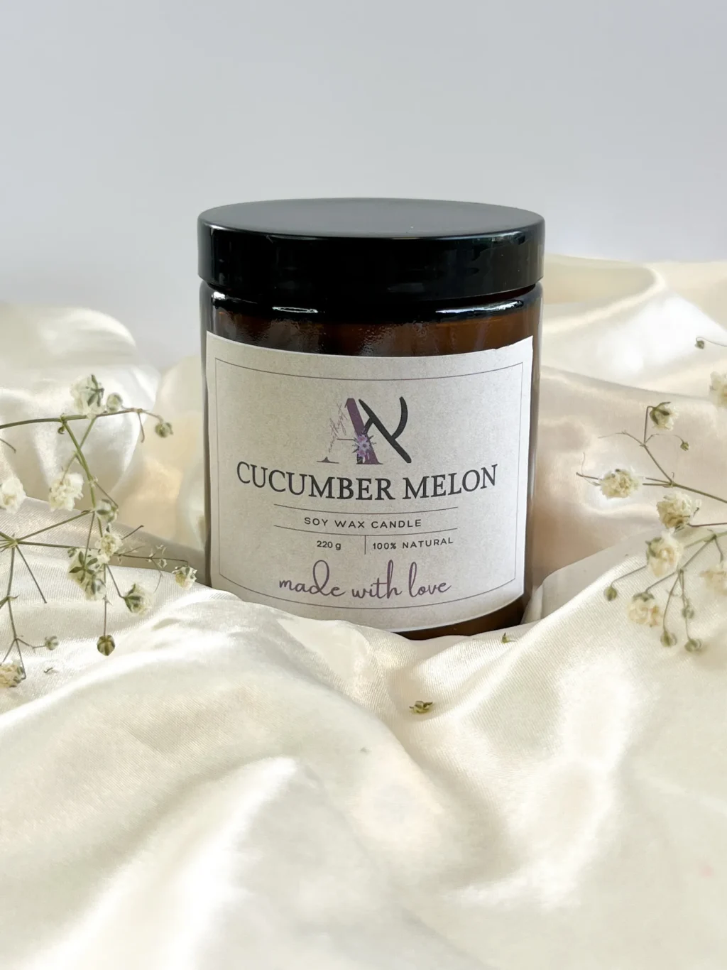 ⁦נר ריחני CUCUMBER MELON⁩ – תמונה ⁦3⁩